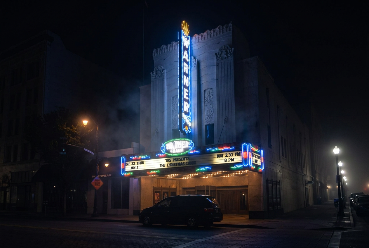 Warner Grand Theatre, illustrated