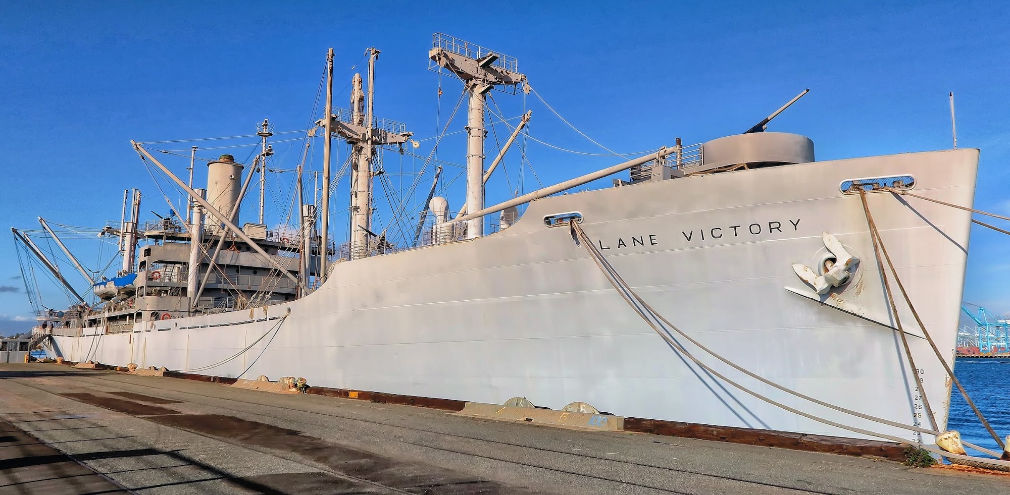 SS Lane Victory, illustrated