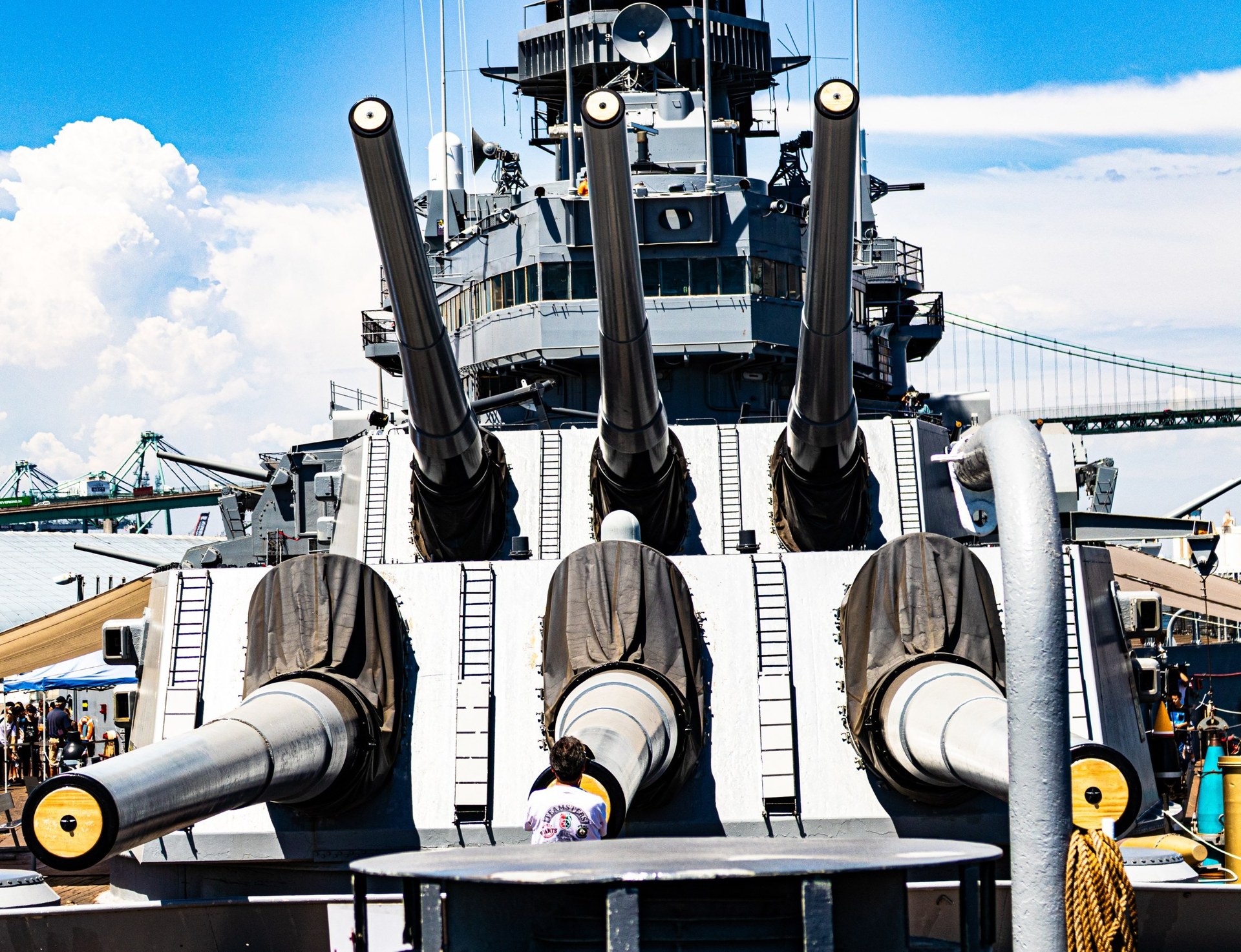 USS Iowa, illustrated